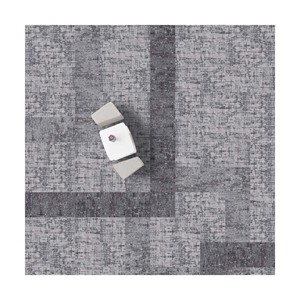 Văn phòng sử dụng glasbac gạch Thảm đầy màu sắc gạch lát sàn 60x60 Nylon sàn gạch thảm - Product Image 4