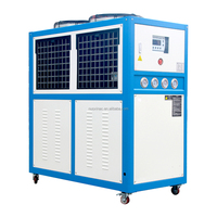Refroidisseur d'eau à air 3HP 5HP 10HP 15HP 20HP 30HP 40HP 50HP 60HP 75HP 125HP, Refroidisseur à circulation d'eau, Refroidisseur à glycol