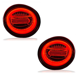 Conjunto de Modificación de Luces Traseras LED TYPY para Volkswagen Beetle 1998-2005 con Lente Roja, Luz de Freno y Luz de Conducción - Product Image 3
