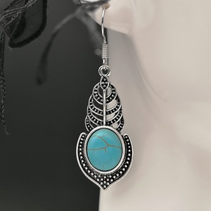 Orecchini a Goccia con Foglie per Donne, Stile Vintage Bohémien, Accessori per Orecchie da Indossare Quotidianamente - Product Image 3