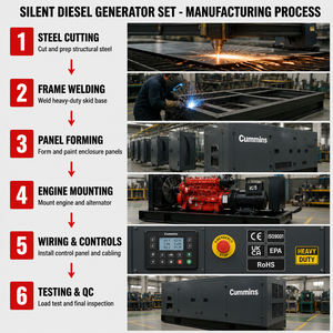 เครื่องกำเนิดไฟฟ้าดีเซลเคลื่อนที่แบบเงียบ SDEC Cummins Weichai Yuchai 80kW 100kVA ความเร็วสูง 80 กม./ชม. พร้อมหลังคาเก็บเสียง - Product Image 6