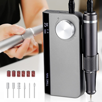 Machine de coupe-ongles à affichage Lcd 35000 tr/min avec perceuse perceuse à ongles rechargeable polisseuse à ongles UV501