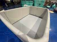 Spa gonflable en PVC avec technologie Drop Stitch, spa de massage extérieur avec pompe électrique, piscine à eau potable