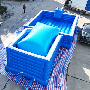 Château Gonflable Commercial Bleu en PVC de Haute Qualité, Grande Taille 20m, Hauteur 50cm, pour Adultes, Usage Extérieur, Modèle Buncy Jumping Fly <span class=keywords><strong>Man</strong></span>, Vente Chaude - Product Image 2