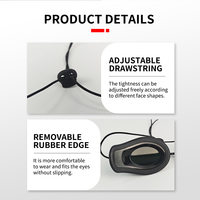 Lunettes de protection ajustables pour thérapie par lumière rouge Photon, laser de beauté, protection oculaire OPT IPL, sommeil, bronzage à la plage