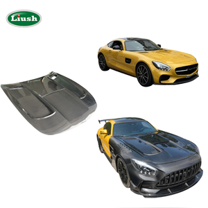 Cofano in fibra di carbonio modificato <span class=keywords><strong>AMG</strong></span> parti del cofano di aggiornamento del motore per Mercedes-<span class=keywords><strong>AMG</strong></span> C190 <span class=keywords><strong>GT</strong></span> <span class=keywords><strong>GT</strong></span> S <span class=keywords><strong>GT</strong></span> R 2015-2021 2017-2021 - Product Image 1