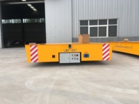 Chariot de transfert AGV à batterie de 500 tonnes, conception sans rail omnidirectionnelle avec évitement d'obstacles par laser pour la fabrication