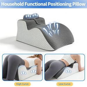 Oreiller ergonomique multifonctionnel en mousse à mémoire <span class=keywords><strong>de</strong></span> forme, <span class=keywords><strong>coussin</strong></span> lavable pour le sommeil, soutien du dos et soulagement des douleurs aux jambes, confort assis - Product Image 3