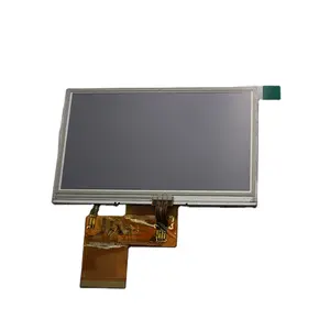 4,3 Zoll 480x272 Farbdisplay 45PINS LCD-Module Mit CTP/RTP, Schnitts telle: RGB 24bit mit Touchscreen-LCD-Display