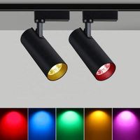 Projecteur sur rail LED DMX RGBCW 2700K-6500K 10W/20W/30W/40W CRI97 3000 Lumens 50000 Heures Garantie 5 Ans Alliage d'aluminium moderne Tuya