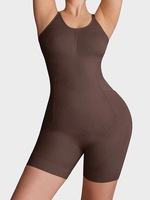 Nouveau Body Sculptant Femme, Débardeur Gainant Effet Ventre Plat, Amincissant, Redresseur de Taille et Rehausseur de Fesses, Noir