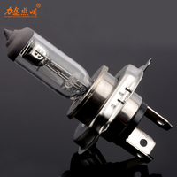 Ampoule halogène à haute puissance automatique à éclairage blanc clair avec 12V 24V 55W 100W Phare halogène