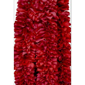 Artificial Red and <b>White</b> Flower Garland Decorative <b>Hanging</b> Floral Mala for Wedding Festival Temple Event Decoration - Product Image 3