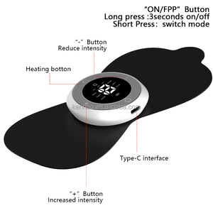 Appareil de thérapie par compression chaude électrique sans fil mini MS+ avec télécommande sans fil, coussin de <span class=keywords><strong>massage</strong></span> pour masseur corporel professionnel et équin - Product Image 4