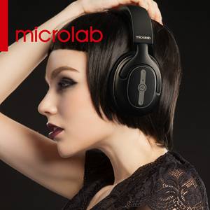 Microlab vente chaude casque sans fil avec suppression du bruit casque 4.1 faible latence stéréo musique jeu casque Outlander 300 - Product Image 5