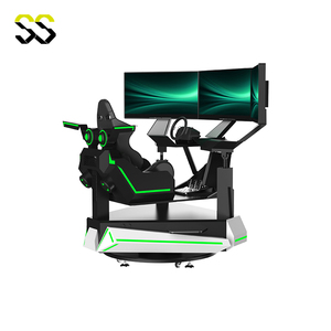 Guangzhou Équipement de divertissement Kit de simulateur de <span class=keywords><strong>conduite</strong></span> Sim 3 DOF Simulateur de voiture VR à grande vitesse 3 écrans pour école de <span class=keywords><strong>conduite</strong></span> - Product Image 6