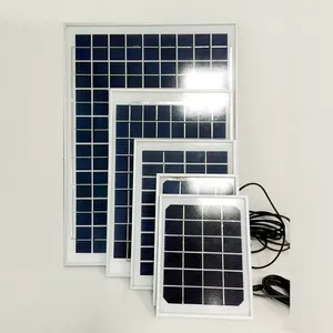 OEM/ODM monocristalino solar policristalino de 5w 10w 15w 20w 25w 30w 35w 40w 50w celular portátil panel solar precio