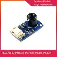 Carte d'extension pour caméra thermique infrarouge Raspberry Pi 4B/3B+MLX90640, capteur thermique infrarouge lointain STM32