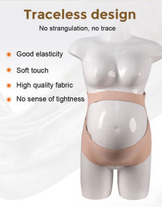 Mujer Barriga Vientre Abdominal <span class=keywords><strong>Embarazo</strong></span> Soporte Banda <span class=keywords><strong>El</strong></span>ástica Ajustable Maternidad Cinturón - Product Image 4