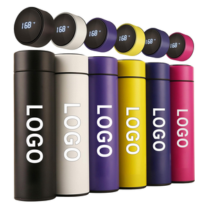 Custom Logo Water <b>Bottle</b> Smart with Led Temperature Display Promotional Gifts Stainless <b>Steel</b> <b>Bottles</b> - Product Image 2