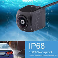 AI BSD 720P AHD caméra de recul intelligente Starlight Vision nocturne vue arrière de voiture avec Buzzer étanche aide à la marche arrière