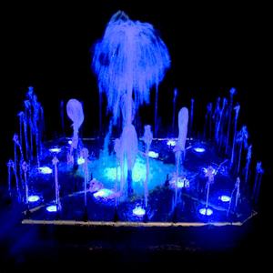 FS-04 di Fenlin personalizzabile in acciaio inox all'aperto Hotel giardino fontane di acqua stile moderno Mini danza musicale Fontaine - Product Image 2