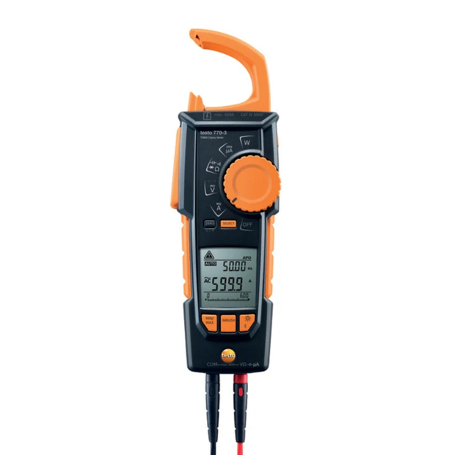 Handheld Clamp Meter Multimeters Testo 770-3 Digital  AC DC Current Clamp Meter With Testo Smart App