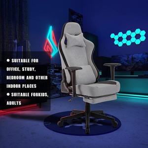 Silla ergonómica para juegos de tela personalizada, cojín de espuma de alta <span class=keywords><strong>destiny</strong></span>, reposabrazos 3D para el hogar - Product Image 2
