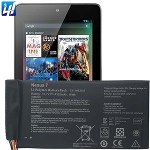 Batterie rechargeable de capacité d'origine C11-ME370T pour ASUS M370T Google <span class=keywords><strong>Nexus</strong></span> 7 Table 4325mAh 3.7V - Product Image 5
