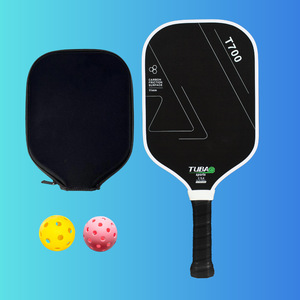 En Stock, Juego <span class=keywords><strong>de</strong></span> Palas <span class=keywords><strong>de</strong></span> Pickleball <span class=keywords><strong>de</strong></span> Fibra <span class=keywords><strong>de</strong></span> Carbono al por Mayor, Acabado Mate, Potencia <span class=keywords><strong>de</strong></span> Giro, para Entrenamiento, 41.5cm, 230g - Product Image 3