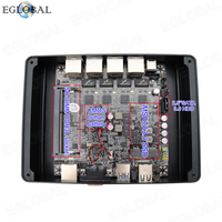 EGLOBAL shenzhen mini pc 4 puertos LAN J1900 procesador quad core Router thin pc cliente x86