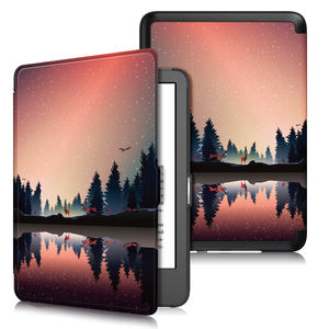 Housse de protection intelligente en PU colorée au design personnalisé en gros <span class=keywords><strong>pour</strong></span> <span class=keywords><strong>Kindle</strong></span> Paperwhite 11e génération Smart E-Reader E Books Case - Product Image 3