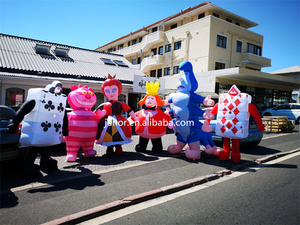 Costumi gonfiabili della decorazione del partito a tema di <span class=keywords><strong>Alice</strong></span> <span class=keywords><strong>Wonderland</strong></span> dei bambini - Product Image 3