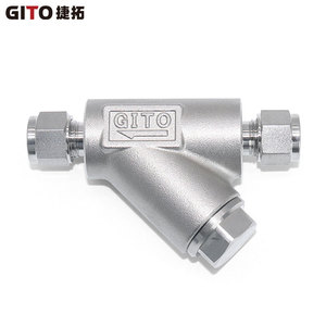 Filtre de compression gaz-liquide en acier inoxydable GITO 316 avec élément filtrant sinterisé et boîtier en PP – Composants essentiels - Product Image 5