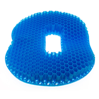 Vente en gros Housse de refroidissement en TPE Coussin de siège en gel nid d'abeille amélioré pour fauteuil roulant de voiture assis longtemps pour le bureau