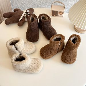 Bottes d'<span class=keywords><strong>hiver</strong></span> chaudes pour enfants Linda, best-seller, bottes courtes mignonnes et moelleuses, bottes en coton pour bébé - Product Image 3