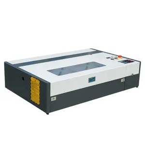 3d Foto Kristal Mini 50W Lasersnijmachine 3050 40W Co2 Laser Graveur Rubber Stempel Maken Met Air Assist