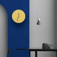 Nuovo Design creativo migliore qualità moda popolare orologio da parete interno in cemento cemento 3d Hotel Home Decor per la casa dell'hotel
