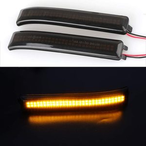 ไฟเลี้ยว LED แบบไดนามิกสีเหลืองอำพันสำหรับกระจกมองข้างรถยนต์ F150 ปี 2015-2021 รุ่น Autodragons 2 X ชุดเปลี่ยน - Product Image 4