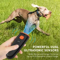 Dispositivo de Control de ladridos para perros, antiladridos Dispositivo ultrasónico, 3 modos, 2022 MAh, 1000