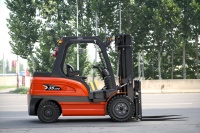 Chariot élévateur électrique à fourche Solreign CPD, haute performance, éco-responsable, capacité 3,5T, hauteur de levage 6m
