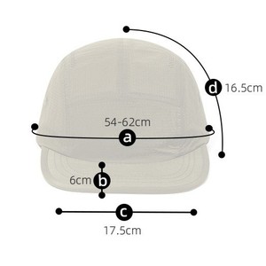 Casquette de course en maille respirante légère et pliable pour le cyclisme, le camping et la course sur sentier, casquette souple à 5 panneaux - Product Image 5