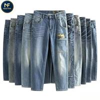 Jeans pour hommes, vêtements d'occasion de classe B, styles et tailles variés, commande minimum de 1000 kilogrammes