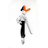 Pistolet de peinture à tige droite, pistolet à mastic pour pulvérisation de mastic sans air, accessoires de pulvérisation, 30 w 350 bars