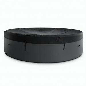 상업용 대형 풍선 수영장 드롭 스티칭 PVC 소재 욕조 가족 야외 원형 수영장 (어린이 및 성인용) - Product Image 4