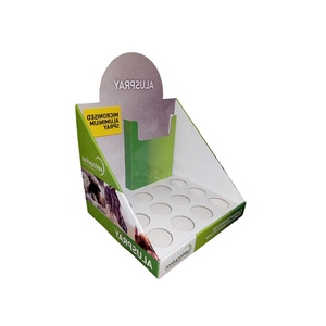 ชั้นวางยาแบบตั้งโต๊ะสำหรับร้านขายยา, ชั้นวางแสดงสินค้าแบบกระดาษแข็งสำหรับสเปรย์ - Product Image 4