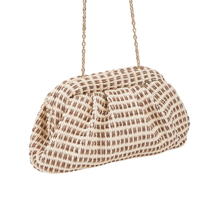 Bolso de Mano de Paja para Mujer, Bolso Bandolera Tejido de Verano para la Playa, Estilo Bohemio - Product Image 2