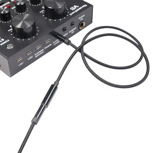 Son Hi-Fi 3.5mm Câble Aux Mâle à Femelle Nylon Tressé <span class=keywords><strong>Casque</strong></span> Cordon Aux Cordon Câble Audio Auxiliaire pour Voiture, <span class=keywords><strong>Casque</strong></span> - Product Image 4