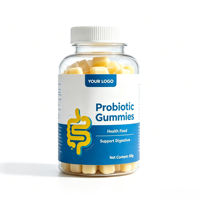 Gommes probiotiques à mâcher pour la santé digestive et immunitaire, complément alimentaire pour enfants, hommes, femmes, OEM, ODM, étiquette privée, sur mesure