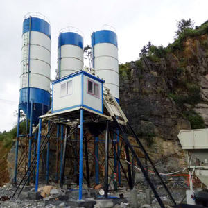 Saatlik 50m³ Basit Prefabrik Beton Santrali 50CBM/S Beton Karıştırma ve Dozajlama Tesisi - Product Image 2